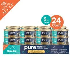 CANIDAE Adore Grain-Free Tuna, Chicken & Whitefish In Broth Canned Cat Food -PurePet Bites Shop 157488 PT3. AC SS1800 V1671650094