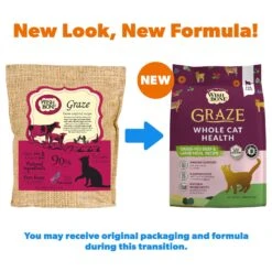 Wishbone Graze New Zealand Beef & Lamb Grain-Free Complete Cat Health Dry Cat Food -PurePet Bites Shop 157491 PT1. AC SS1800 V1702568122