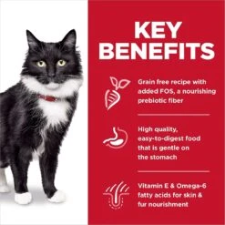 Hill's Science Diet Adult Sensitive Stomach & Skin Grain-Free Salmon & Yellow Pea Recipe Dry Cat Food -PurePet Bites Shop 157794 PT4. AC SS1800 V1617659812