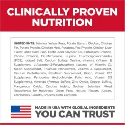Hill's Science Diet Adult Sensitive Stomach & Skin Grain-Free Salmon & Yellow Pea Recipe Dry Cat Food -PurePet Bites Shop 157794 PT6. AC SS1800 V1617659545