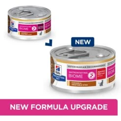 Hill's Prescription Diet Gastrointestinal Biome Chicken & Vegetable Stew Wet Cat Food 12 Hill's Prescription Diet Gastrointestinal Biome Chicken & Vegetable Stew Wet Cat Food -PurePet Bites Shop 159280 PT1. AC SS1800 V1687986098