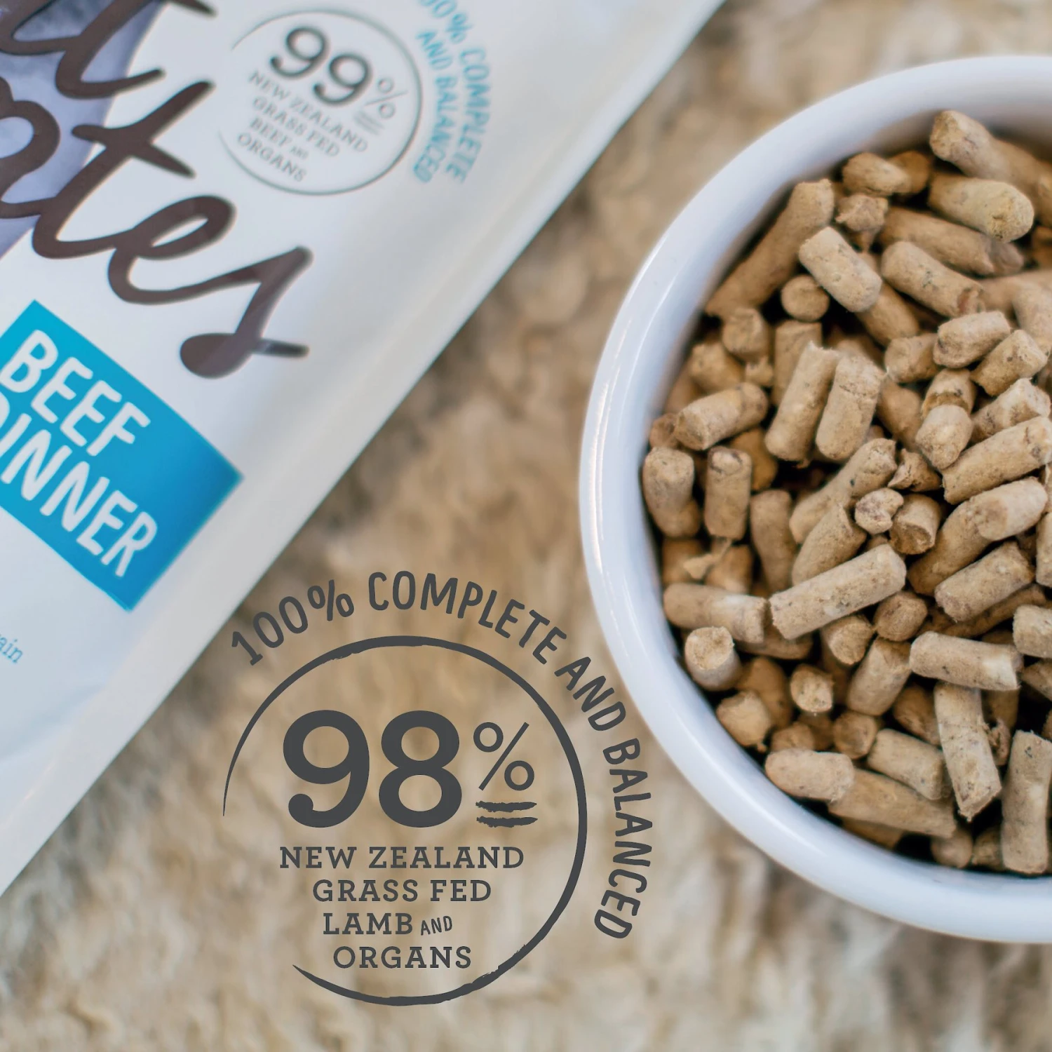 Meat Mates Lamb Dinner Grain-Free Freeze-Dried Cat Food 4 Meat Mates Lamb Dinner Grain-Free Freeze-Dried Cat Food - Image 2