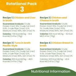 Almo Nature HQS Natural Pacific Tuna, Chicken & Cheese, Chicken Breast, Chicken & Liver Variety Pack Canned Cat Food -PurePet Bites Shop 159925 PT5. AC SS1800 V1669925806