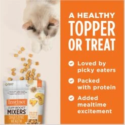 Instinct Freeze-Dried Raw Boost Mixers Grain-Free Digestive Health Recipe Cat Food Topper -PurePet Bites Shop 160784 PT5. AC SS1800 V1690813678