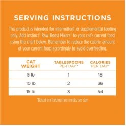 Instinct Freeze-Dried Raw Boost Mixers Grain-Free Digestive Health Recipe Cat Food Topper -PurePet Bites Shop 160784 PT8. AC SS1800 V1552327335