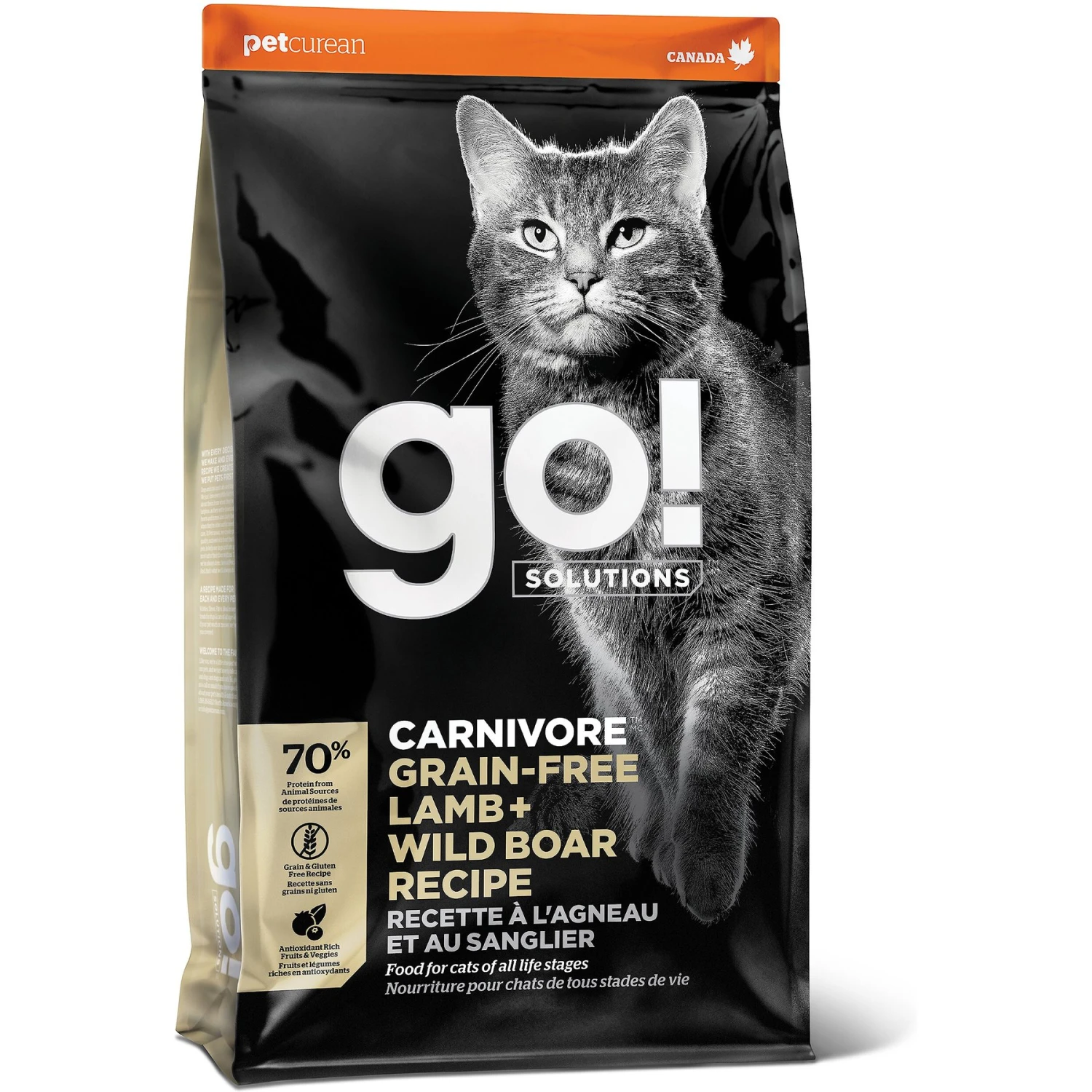 Go! Solutions Carnivore Grain-Free Lamb + Wild Boar Recipe Dry Cat Food 3 Go! Solutions Carnivore Grain-Free Lamb + Wild Boar Recipe Dry Cat Food