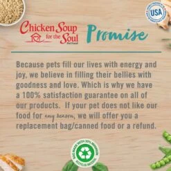 Chicken Soup For The Soul Kitten Chicken, Brown Rice & Pea Recipe Dry Cat Food -PurePet Bites Shop 165109 PT8. AC SS1800 V1694721692
