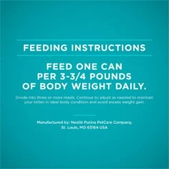 Purina ONE Grain-Free Natural Pate Healthy Kitten Chicken & Salmon Recipe Wet Kitten Food -PurePet Bites Shop 166133 PT7. AC SS1800 V1658200572