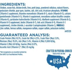 Purina ONE Indoor Advantage 7+ Chicken & Ocean Fish Recipe Pate Wet Cat Food -PurePet Bites Shop 166135 PT4. AC SS1800 V1636675016