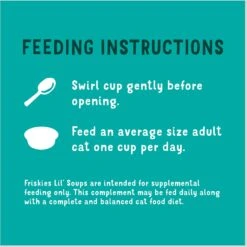 Friskies Lil' Soups With Skipjack Tuna In A Velvety Tuna Broth Senior Formula Lickable Cat Food Topper 17 Friskies Lil' Soups With Skipjack Tuna In A Velvety Tuna Broth Senior Formula Lickable Cat Food Topper -PurePet Bites Shop 166140 PT7. AC SS1800 V1695932418