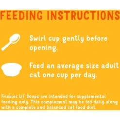 Friskies Lil' Soups With Flaked Chicken In A Velvety Tuna Broth Lickable Cat Food Topper -PurePet Bites Shop 166142 PT6. AC SS1800 V1695735208