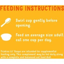 Friskies Lil' Soups With Flaked Chicken In A Velvety Tuna Broth Lickable Cat Food Topper -PurePet Bites Shop 166142 PT8. AC SS1800 V1556224941