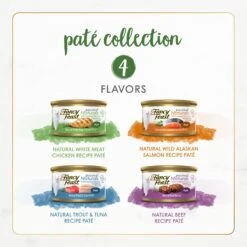 Fancy Feast Gourmet Naturals Pate Variety Pack Canned Cat Food, 3-oz, Case Of 12 -PurePet Bites Shop 172632 PT1. AC SS1800 V1677102451