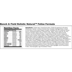 Bench & Field Holistic Natural Formula Dry Cat Food -PurePet Bites Shop 175424 PT1. AC SS1800 V1561042917