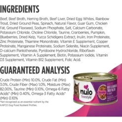 Nulo Freestyle Shredded Chicken & Duck, Shredded Beef & Rainbow Trout, Shredded Turkey & Halibut Grain-Free Variety Pack Canned Cat Food -PurePet Bites Shop 176593 PT5. AC SS1800 V1689109395