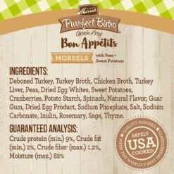 Merrick Purrfect Bistro Bon Appetits Grain-Free Turkey Recipe Morsels In Gravy Adult Cat Food Pouches 12 Merrick Purrfect Bistro Bon Appetits Grain-Free Turkey Recipe Morsels In Gravy Adult Cat Food Pouches -PurePet Bites Shop 176651 PT3. AC SS1800 V1628558541