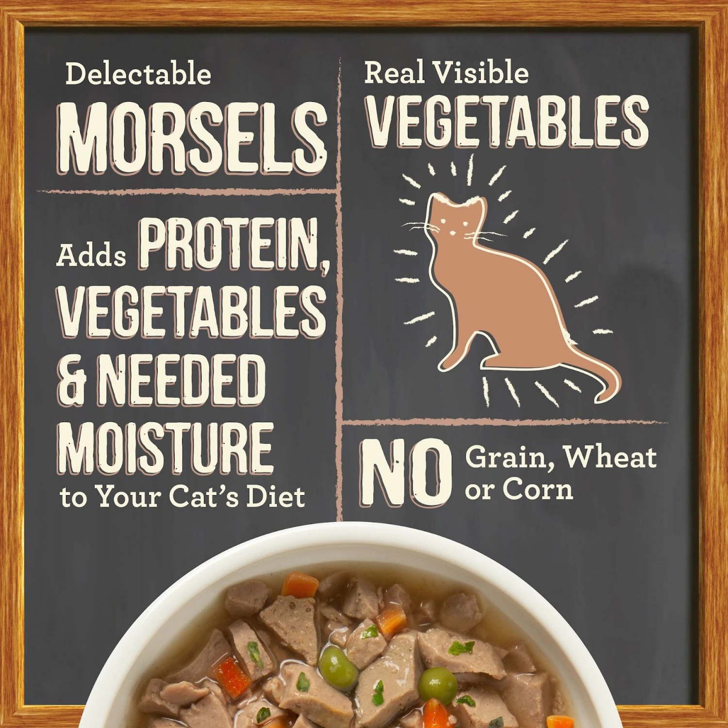 Merrick Purrfect Bistro Bon Appetits Grain-Free Salmon Recipe Morsels In Gravy Adult Cat Food Pouches 8 Merrick Purrfect Bistro Bon Appetits Grain-Free Salmon Recipe Morsels In Gravy Adult Cat Food Pouches - Image 6