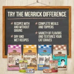 Merrick Purrfect Bistro Bon Appetits Grain-Free Salmon Recipe Morsels In Gravy Adult Cat Food Pouches 15 Merrick Purrfect Bistro Bon Appetits Grain-Free Salmon Recipe Morsels In Gravy Adult Cat Food Pouches -PurePet Bites Shop 176655 PT6. AC SS1800 V1628560290