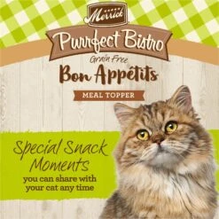 Merrick Purrfect Bistro Bon Appetits Grain-Free Turkey Recipe Chunks In Gravy Adult Cat Food Pouches -PurePet Bites Shop 176663 PT3. AC SS1800 V1628555806