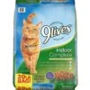 9 Lives Indoor Complete With Chicken & Salmon Flavor Dry Cat Food -PurePet Bites Shop 177864 MAIN. AC SS1800 V1562874744