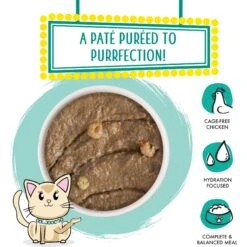 Weruva Classic Cat Meows N' Holler PurrAmid Chicken & Shrimp Pate Canned Cat Food -PurePet Bites Shop 178178 PT2. AC SS1800 V1674162021