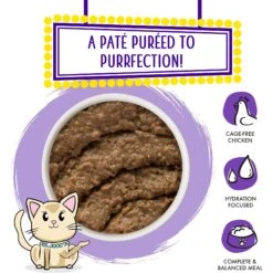 Weruva Classic Cat Meal Or No Deal Chicken & Beef Pate Canned Cat Food -PurePet Bites Shop 178184 PT2. AC SS1800 V1674162873