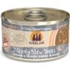 Weruva Classic Cat Goody Stew Shoes Chicken & Salmon In Gravy Stew Canned Cat Food -PurePet Bites Shop 178193 MAIN. AC SS1800 V1672256000