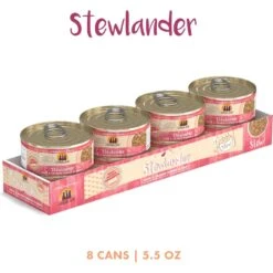 Weruva Classic Cat Stewlander Duck & Salmon In Gravy Stew Canned Cat Food -PurePet Bites Shop 178200 PT1. AC SS1800 V1672255218