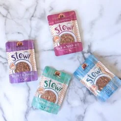 Weruva Classic Cat Simmer Down Turkey, Chicken & Salmon In Gravy Stew Cat Food Pouches -PurePet Bites Shop 178217 PT8. AC SS1800 V1672330172