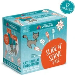 Weruva Cats In The Kitchen Cat Times At Fridgemont With Duck & Tuna Grain-Free Cat Food Pouches -PurePet Bites Shop 178265 PT1. AC SS1800 V1672254911