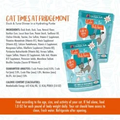 Weruva Cats In The Kitchen Cat Times At Fridgemont With Duck & Tuna Grain-Free Cat Food Pouches -PurePet Bites Shop 178265 PT7. AC SS1800 V1672256628