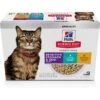 Hill's Science Diet Adult Sensitive Stomach & Skin Tuna & Vegetable & Chicken & Vegetable Variety Pack Canned Cat Food -PurePet Bites Shop 181109 MAIN. AC SS1800 V1595606168