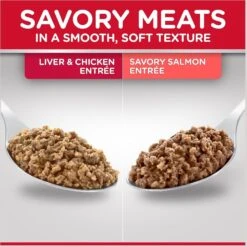 Hill's Science Diet Kitten Liver & Chicken & Savory Salmon Variety Pack Canned Cat Food -PurePet Bites Shop 181111 PT2. AC SS1800 V1598151983