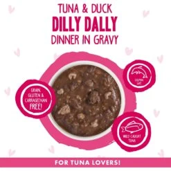 BFF OMG Dilly Dally! Tuna & Duck Flavor Wet Canned Cat Food 13 BFF OMG Dilly Dally! Tuna & Duck Flavor Wet Canned Cat Food -PurePet Bites Shop 182247 PT2. AC SS1800 V1647918219