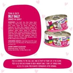 BFF OMG Dilly Dally! Tuna & Duck Flavor Wet Canned Cat Food 17 BFF OMG Dilly Dally! Tuna & Duck Flavor Wet Canned Cat Food -PurePet Bites Shop 182247 PT6. AC SS1800 V1647904060