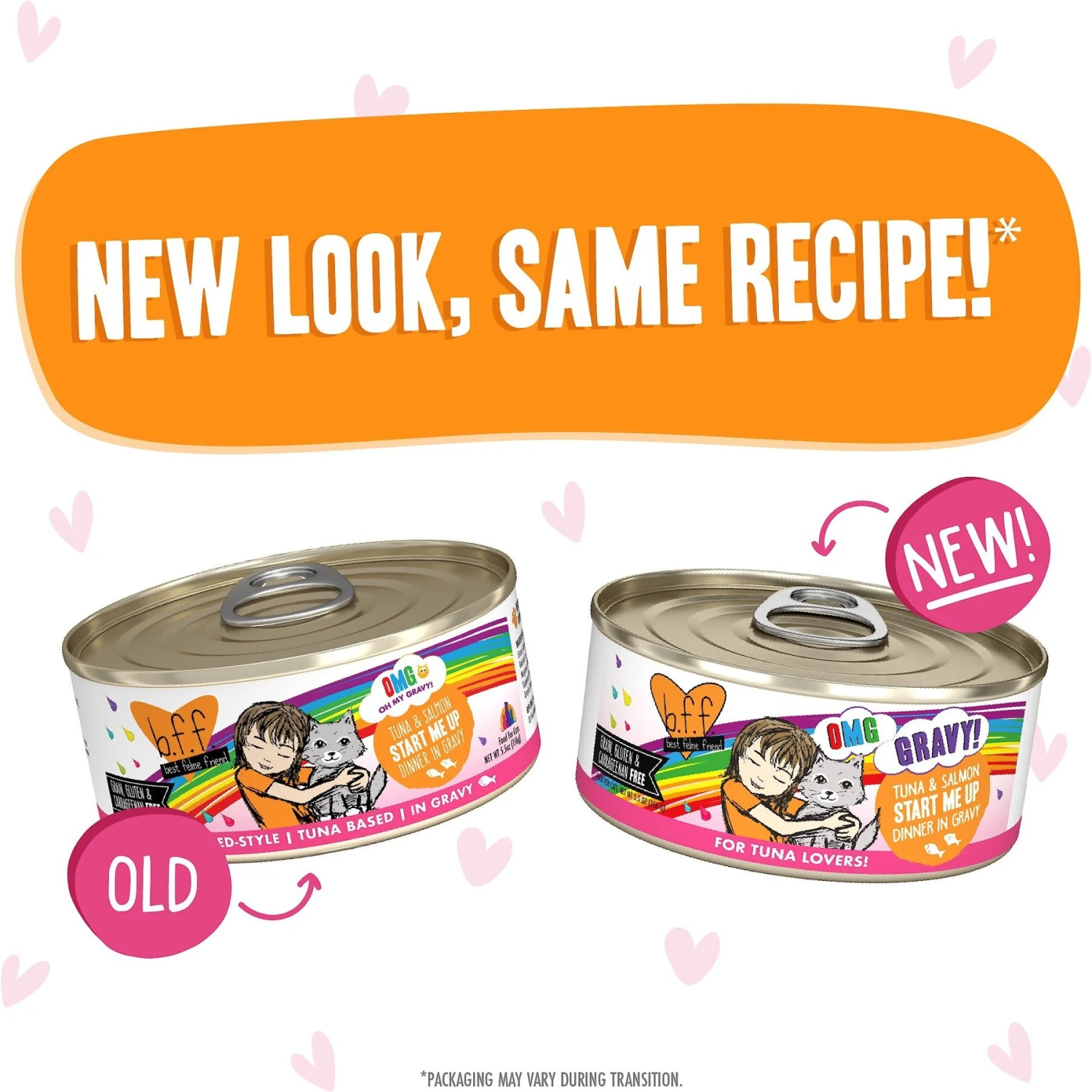 BFF OMG Start Me Up! Tuna & Salmon Flavor Wet Canned Cat Food 11 BFF OMG Start Me Up! Tuna & Salmon Flavor Wet Canned Cat Food - Image 9