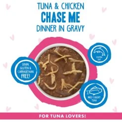 BFF OMG Chase Me! Tuna & Chicken Flavor Wet Canned Cat Food -PurePet Bites Shop 182253 PT2. AC SS1800 V1647919068