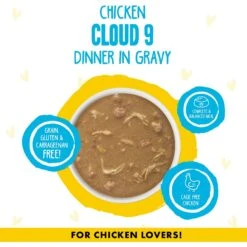 BFF OMG Cloud 9! Chicken In Gravy Wet Canned Cat Food -PurePet Bites Shop 182264 PT2. AC SS1800 V1647906456