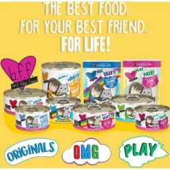 BFF OMG Cloud 9! Chicken In Gravy Wet Canned Cat Food -PurePet Bites Shop 182264 PT4. AC SS1800 V1647899810