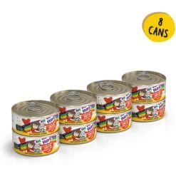 BFF OMG Stir It Up! Chicken & Salmon In Gravy Wet Canned Cat Food -PurePet Bites Shop 182267 PT1. AC SS1800 V1647912782