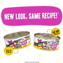 BFF OMG Dream Team! Chicken & Duck In Gravy Wet Canned Cat Food -PurePet Bites Shop 182271 PT8. AC SS1800 V1647910602
