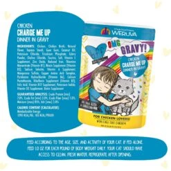 BFF OMG Charge Me Up! Chicken In Gravy Wet Cat Food -PurePet Bites Shop 182278 PT6. AC SS1800 V1694183986