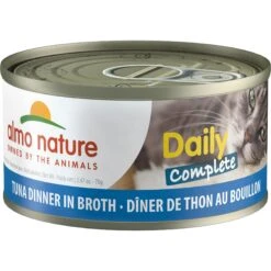 Almo Nature Daily Complete Tuna Dinner In Broth Canned Cat Food