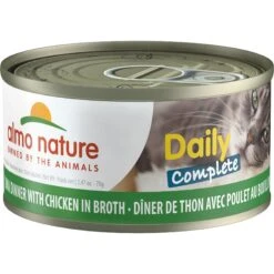 Almo Nature Daily Complete Tuna Dinner With Chicken In Broth Canned Cat Food