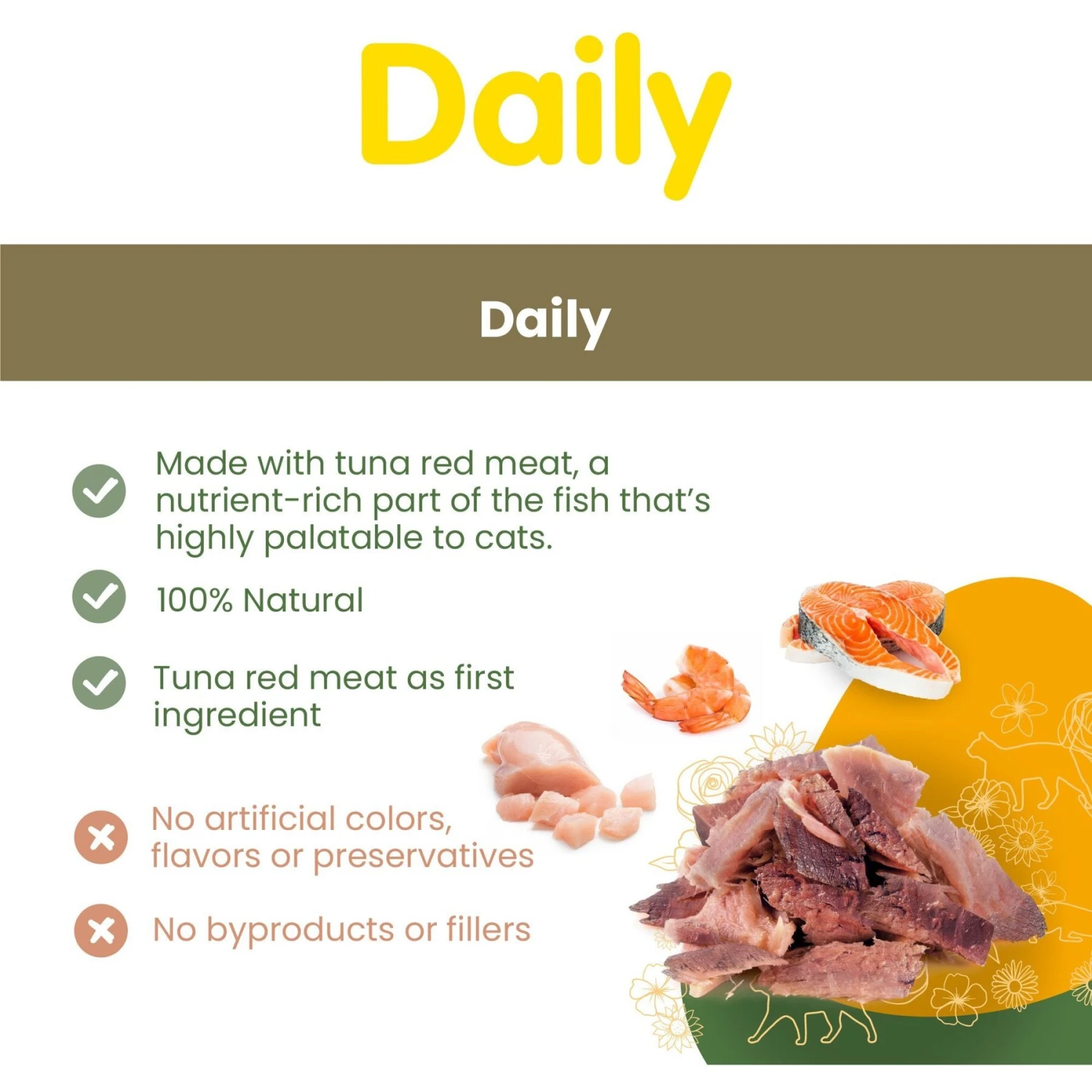 Almo Nature Daily Complete Tuna Dinner With Chicken In Broth Canned Cat Food 4 Almo Nature Daily Complete Tuna Dinner With Chicken In Broth Canned Cat Food - Image 2