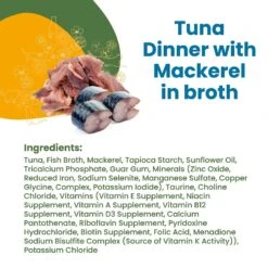 Almo Nature Daily Complete Tuna Dinner With Mackerel In Broth Canned Cat Food -PurePet Bites Shop 182859 PT3. AC SS1800 V1632850584