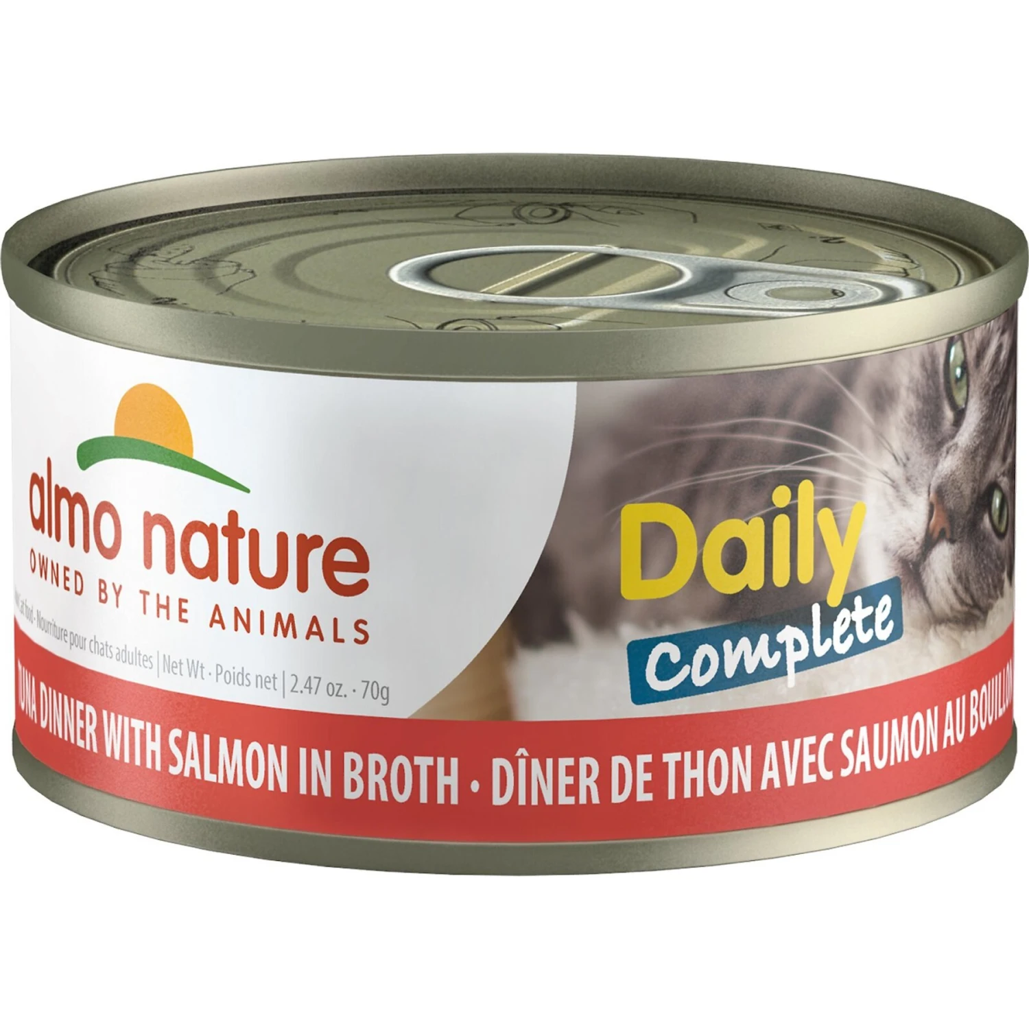 Almo Nature Daily Complete Tuna Dinner With Salmon In Broth Canned Cat Food 3 Almo Nature Daily Complete Tuna Dinner With Salmon In Broth Canned Cat Food