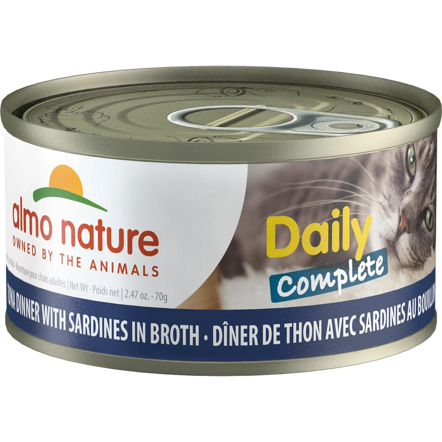 Almo Nature Daily Complete Tuna Dinner With Sardine In Broth Canned Cat Food 3 Almo Nature Daily Complete Tuna Dinner With Sardine In Broth Canned Cat Food
