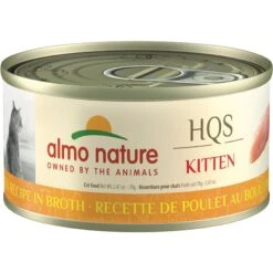 Almo Nature HQS Natural Chicken Recipe Kitten Canned Cat Food