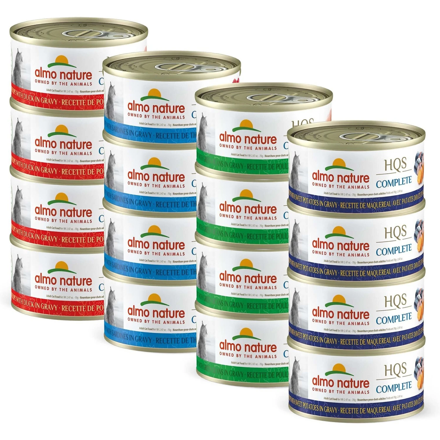 Almo Nature HQS Complete Variety Pack Canned Cat Food 4 Almo Nature HQS Complete Variety Pack Canned Cat Food - Image 2